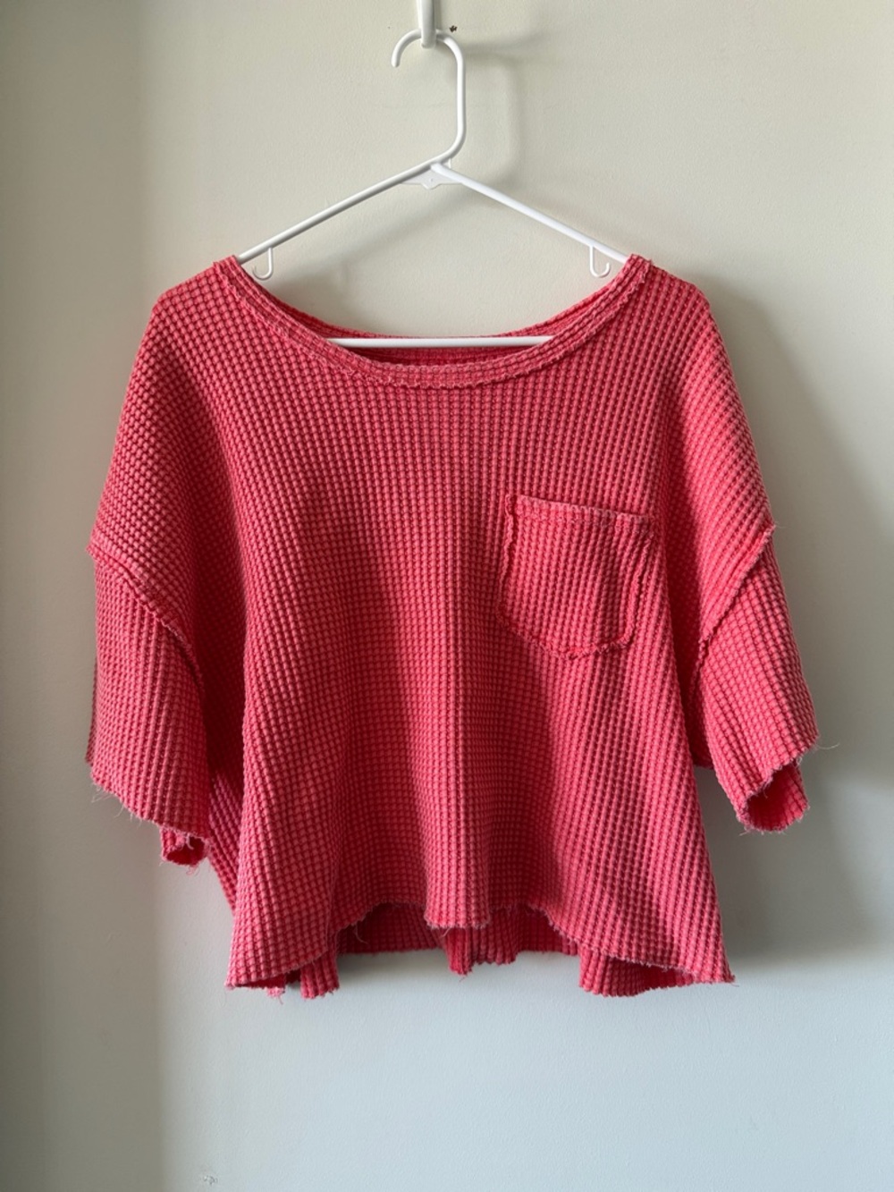 NWT Anthropologie Pilcro Short-Sleeve Waffle T-Shirt - Picture 5 of 9
